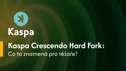 Kaspa Crescendo: Co znamená hard fork pro těžaře